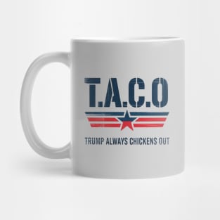 Trump-Always-Chickens-Out Mug